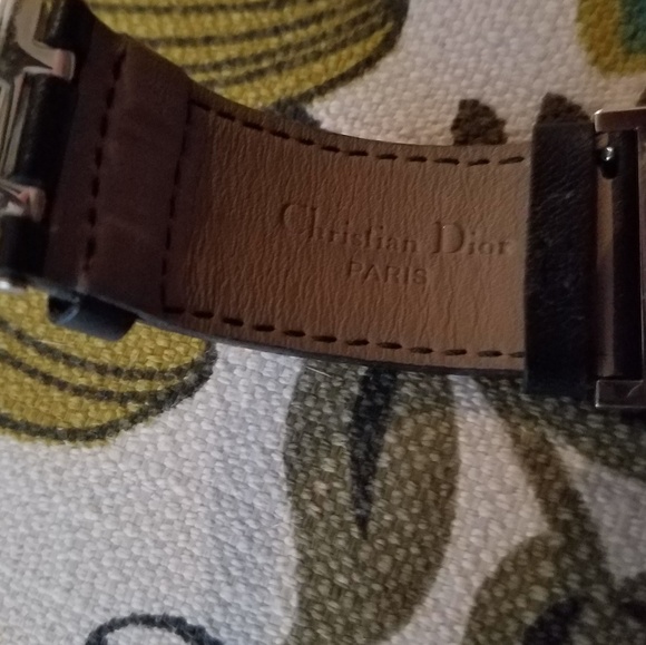 ❤CHRISTIAN DIOR CHRIS 47 Diamond Bezel Watch - Picture 5 of 7